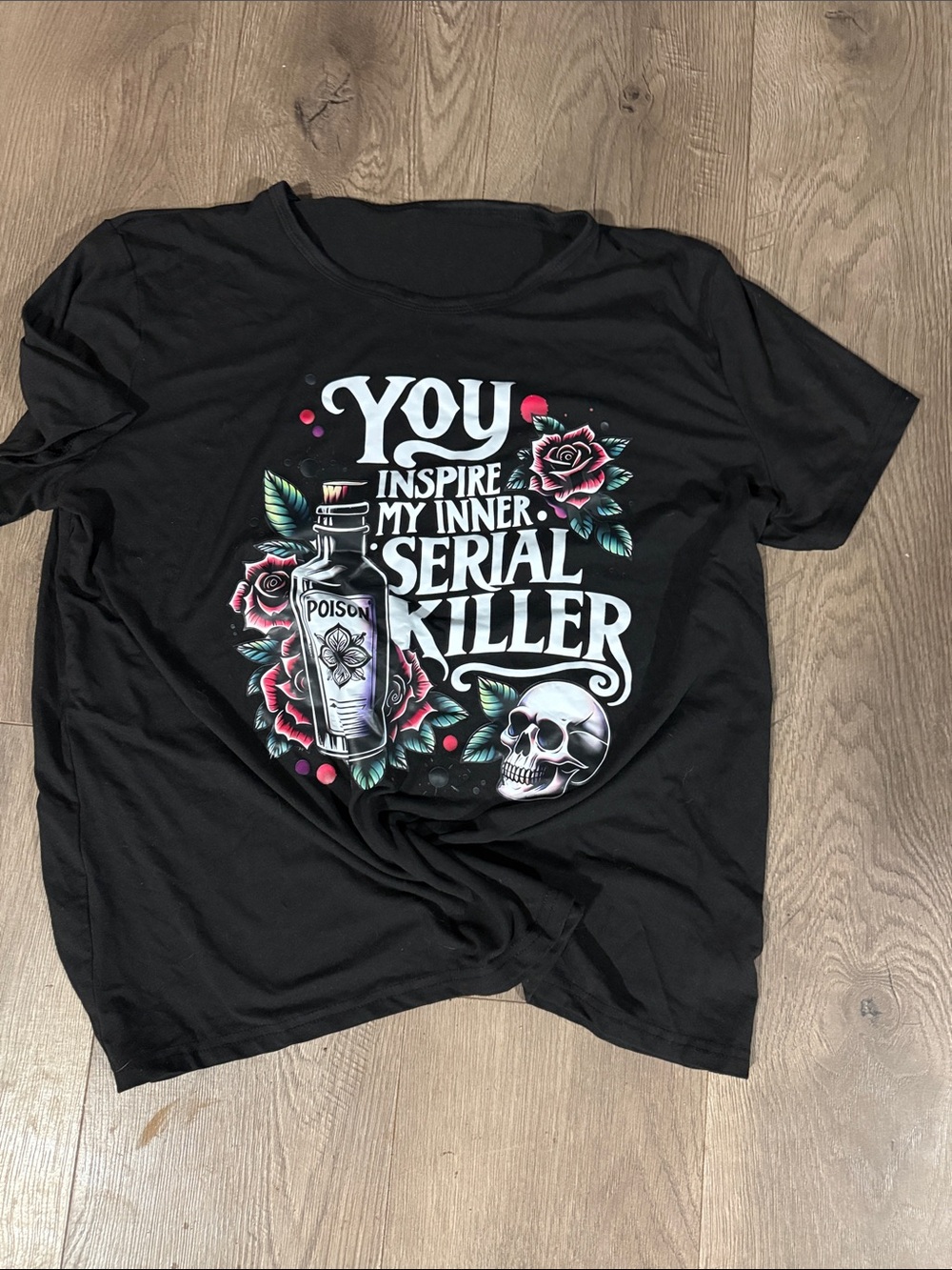 Black Graphic Tee